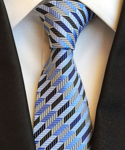 Blue on Blue on Blue Neck Tie